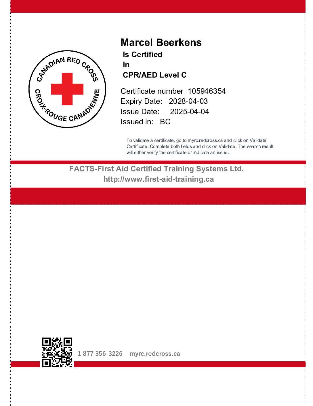 Beerkens Marcel CPR AED Level C 3 Pdf