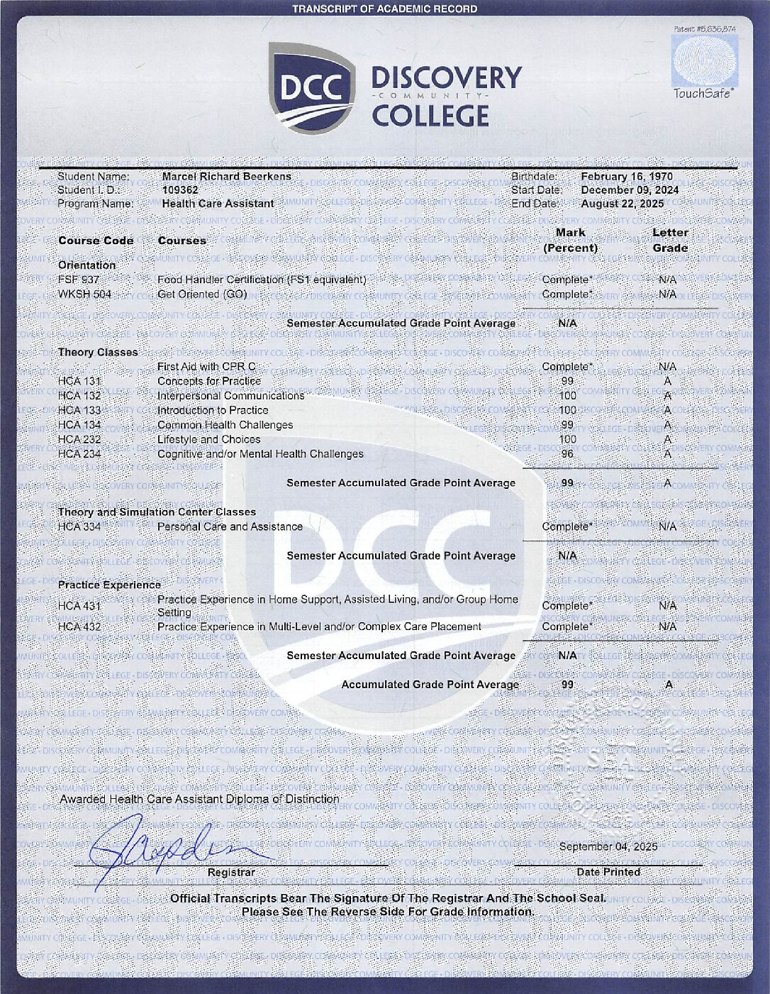 Beerkens Marcel DCC Transcript 2 Pdf